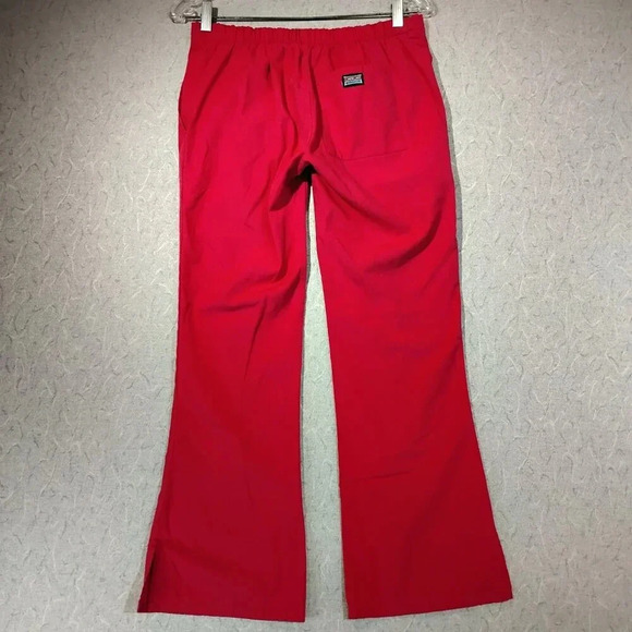 Cherokee Women's Work Wear Hot Pink  Scrub Pants in Size XXS - Picture 6 of 11